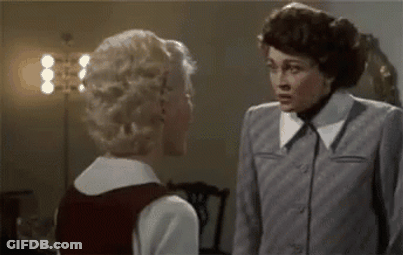 Mommie Dearest Joan Crawford Slap GIF
