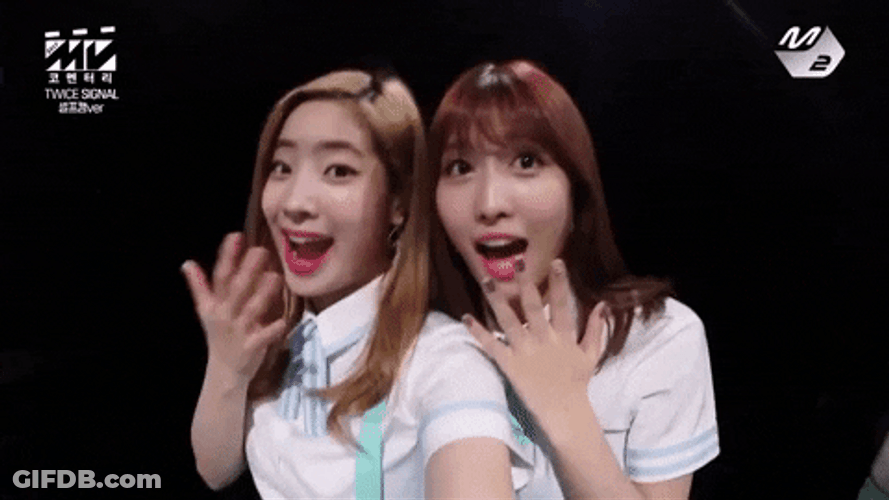 Momo Dahyun Twice Wow K-Pop GIF
