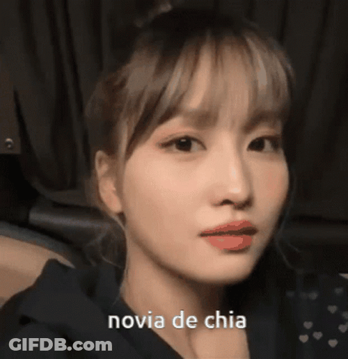 Momo Twice Forced Smile Meme GIF