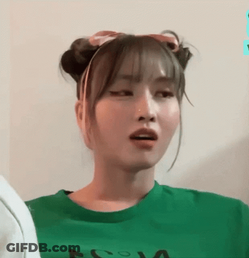 Momo Twice Shocked Face GIF