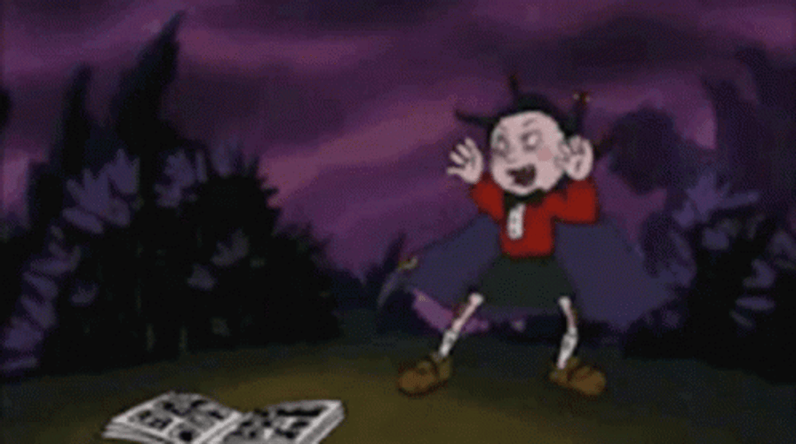 Mona The Vampire Releasing Power GIF