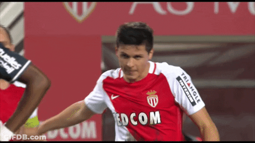 Monaco Bakayako High Five Hug GIF