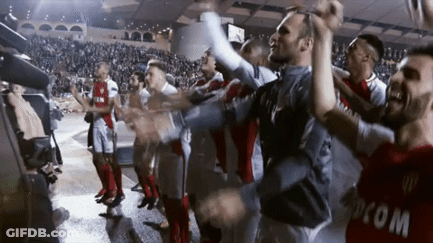 Monaco Football Cheering Team GIF