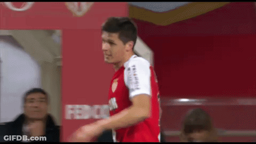 Monaco Ligue 1 Falcao High Five GIF