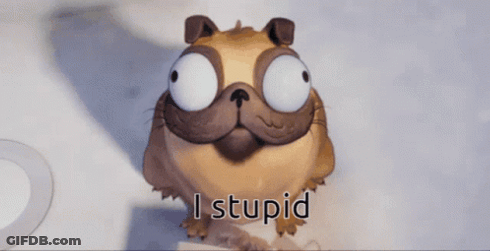 Monchi The Mitchells Im Stupid GIF