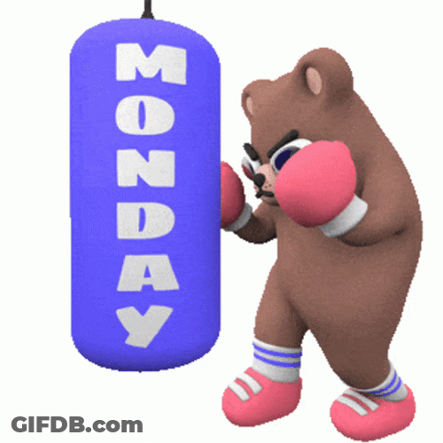 Monday Blues Training Day GIF