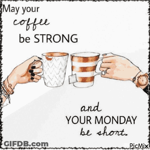 Monday Coffee GIF