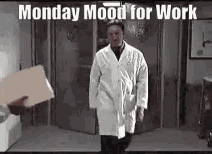 Monday Mood For Work GIF