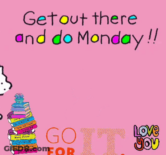 Monday Morning Motivation Animated Quote GIF