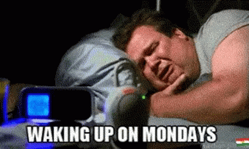 Monday Morning Waking Bed Crying Modern Family GIF
