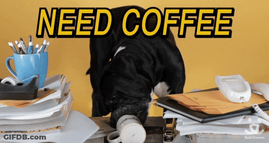 Monday Motivation Need Coffee GIF