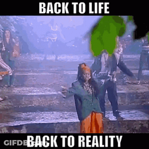 Monday Reality Back To Work Meme GIF