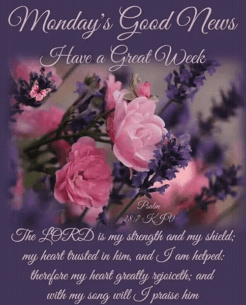 Monday's Good News Have A Blessed Monday GIF