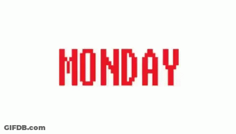Monday Weekdays GIF
