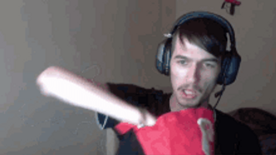 Money Bags Skinny Guy Taking Out Cash GIF