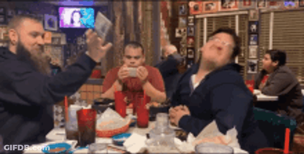 Money Bags Slap Dollar Bills GIF