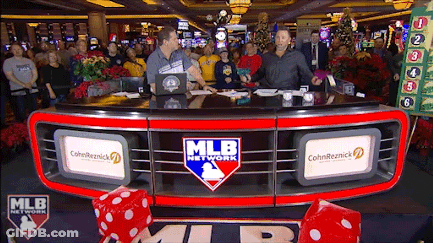 Money Flying In MLB Network GIF