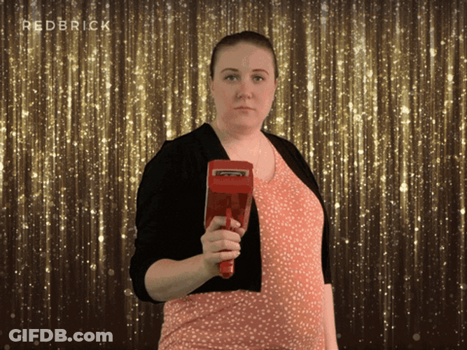 Money Gun Linda Redbrick GIF
