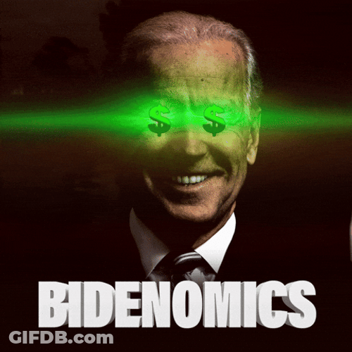 Money Joe Biden Ice Cream GIF