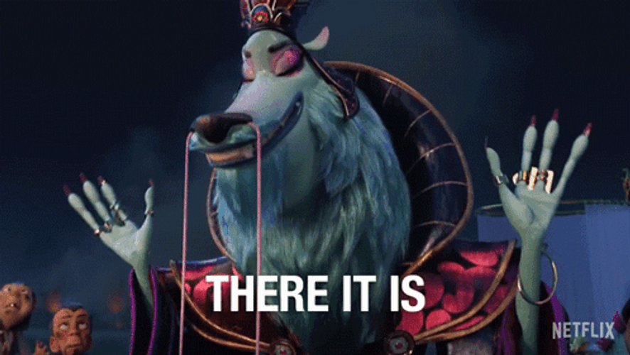Money King Cartoon There It Is GIF