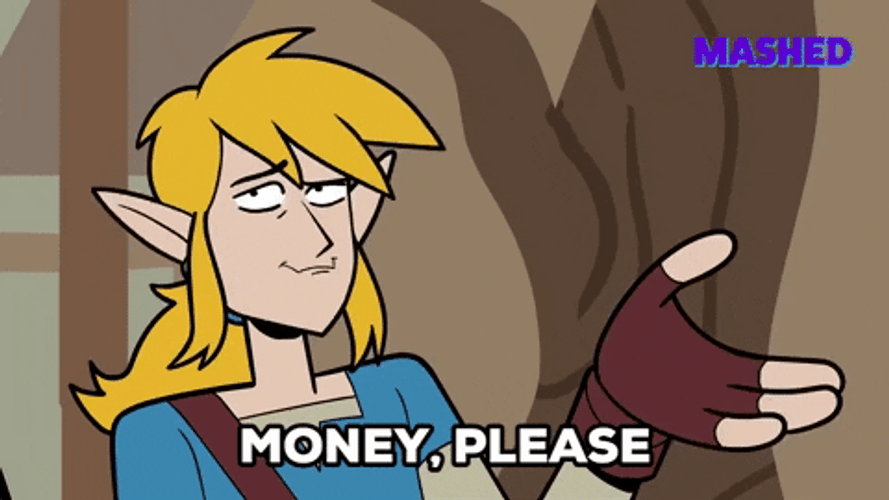 Money Please The Legend Of Zelda GIF