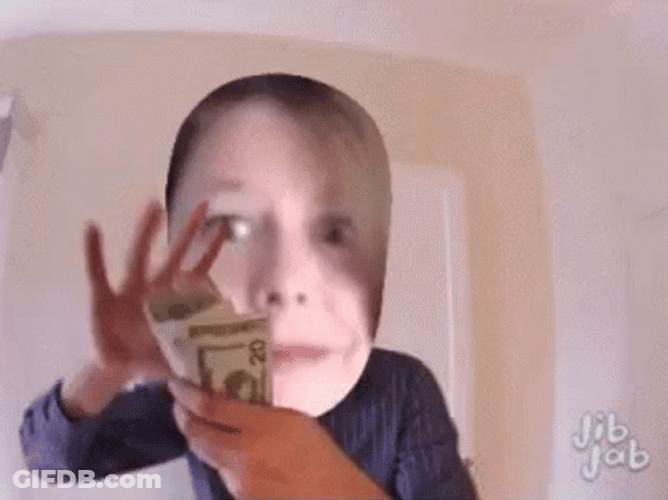Money Rain Funny Meme GIF