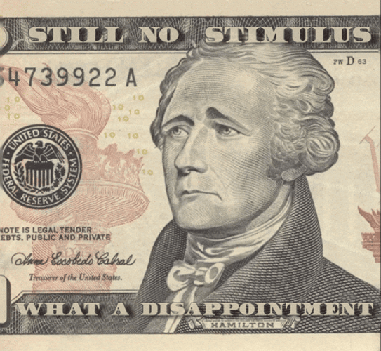 Money Ten Dollar Bill Talking Meme GIF