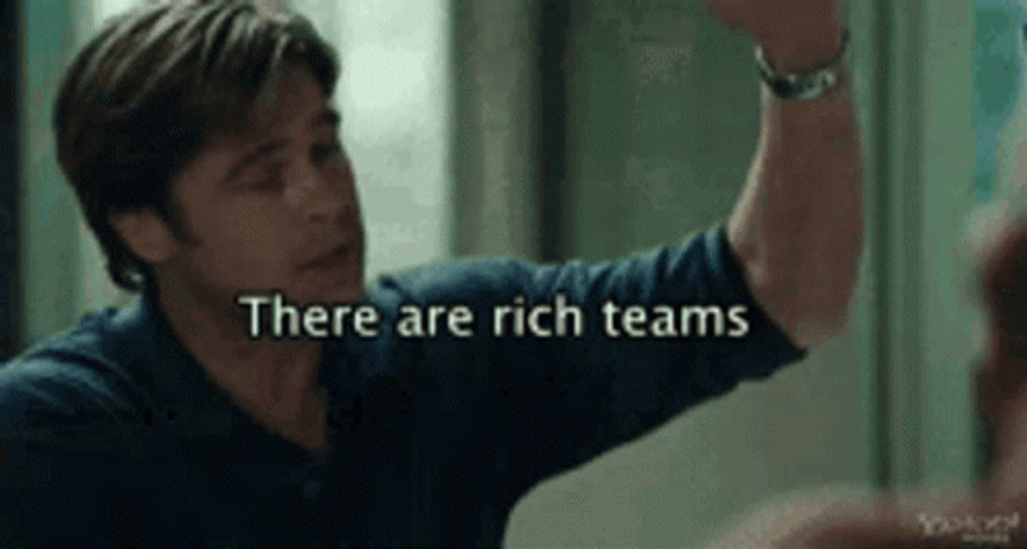 Moneyball Brad Pitt Team Levels GIF