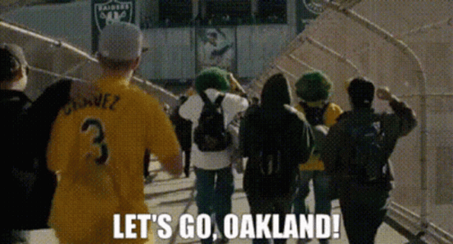 Moneyball Lets Go Oakland GIF
