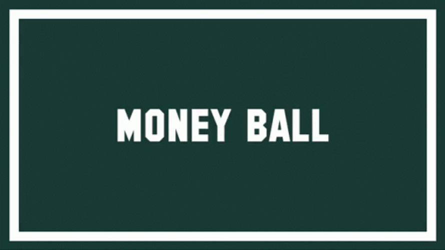 Moneyball Minimalist Emoji Text GIF