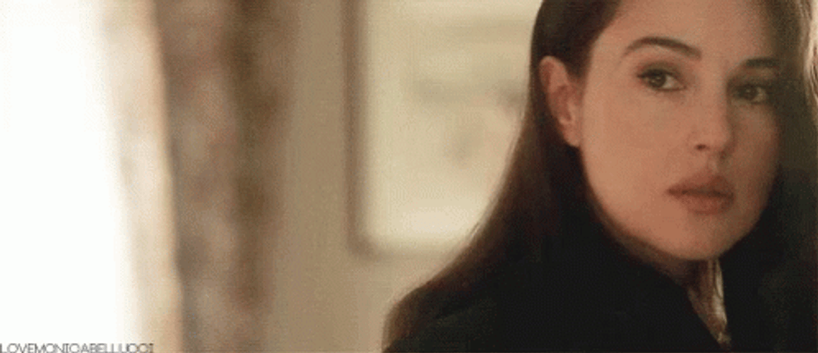 Monica Bellucci Looking GIF