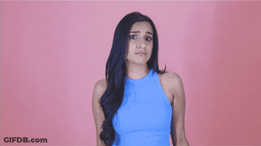 Monica Vaswani Shrugs GIF