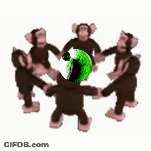 Monkey Circle Exo Kai GIF