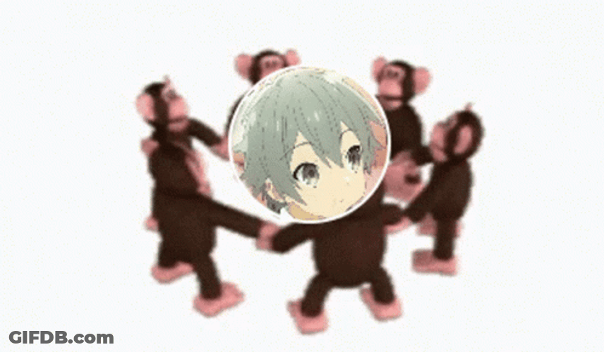 Monkey Circle Rex GIF