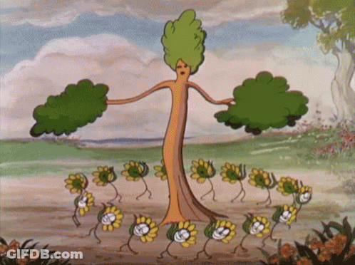 Monkey Climbing Tree With Tongue Out GIF