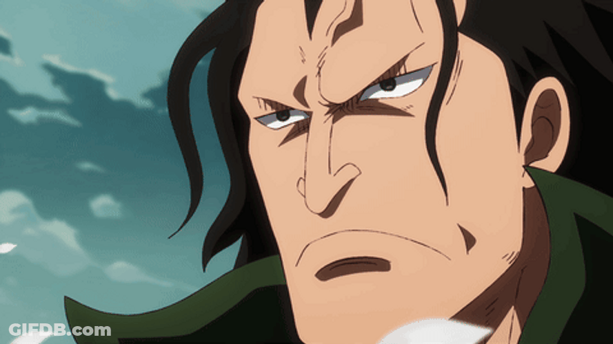 Monkey D Dragon Face Close Shot GIF