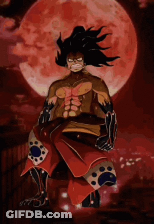 Monkey D Luffy Gear 5 One Piece GIF