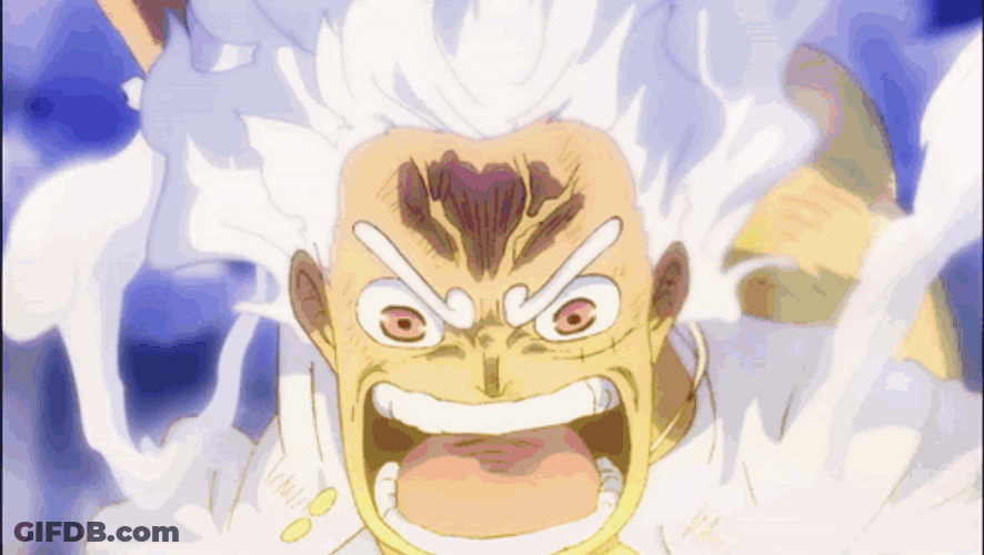 Monkey D Luffy Haki One Piece GIF