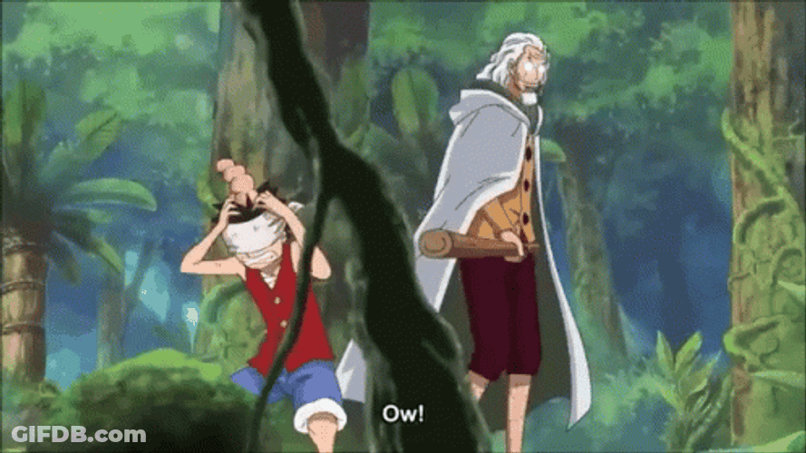 Monkey D. Luffy Haki The Future King GIF