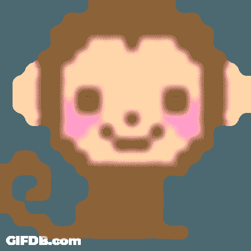 Monkey Emoji Sticker GIF