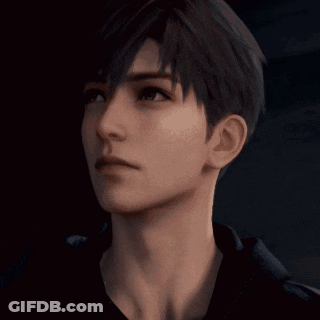 Monkey Face Close Up With Mountains GIF