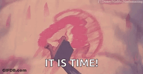 Monkey From Lion King Saying It Is Time GIF