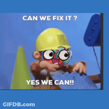 Monkey Hard Hat Can We Fix It Yes We Can GIF