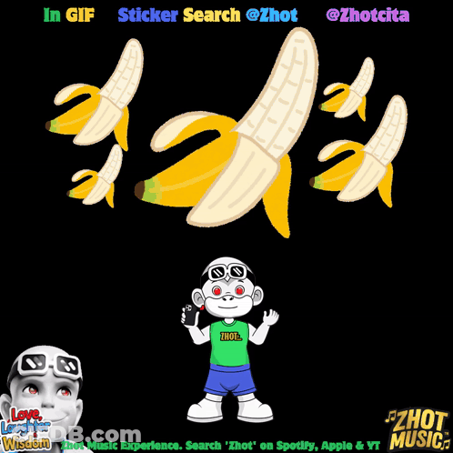 Monkey In Green Shirt Saying Thot GIF
