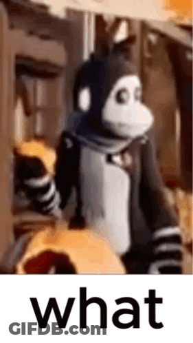 Monkey In Sock Monkey Costume Saying What GIF