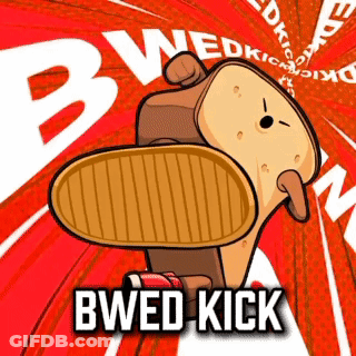 Monkey Kicking Shoe Bwed Kick GIF