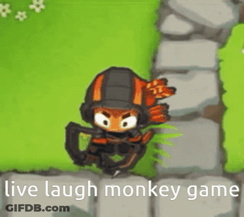 Monkey Live Laugh Game GIF