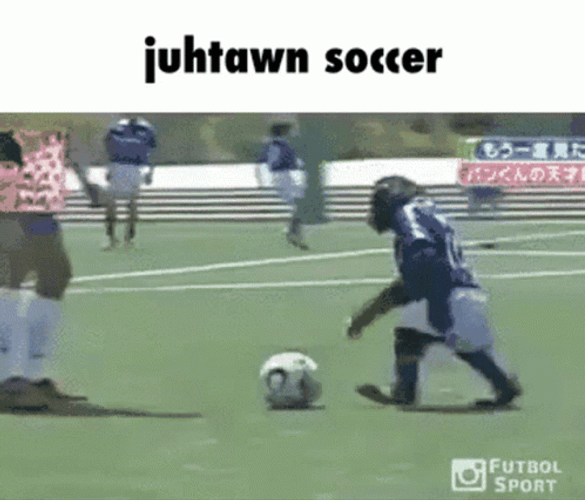 Monkey Playing Soccer GIF