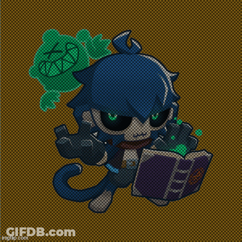Monkey Reading Book With Watermark GIF