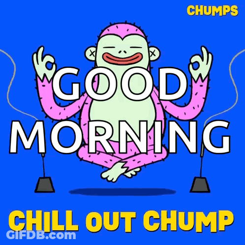 Monkey Saying Good Morning GIF